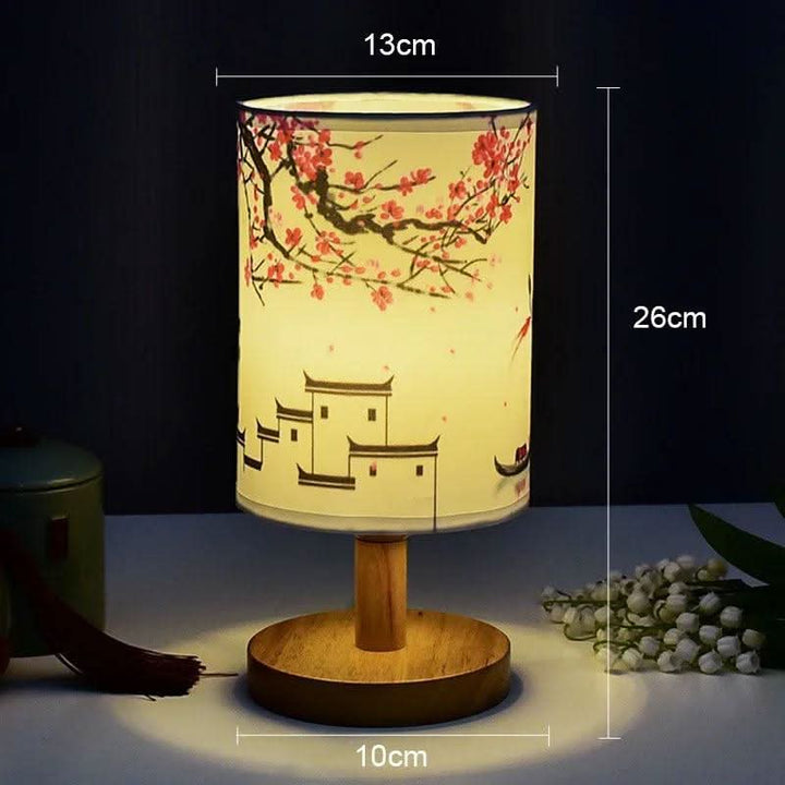 Skanto | Japandi Style LED Bordlampe med Touch Kontroll