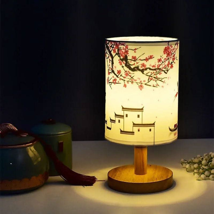 Skanto | Japandi Style LED Bordlampe med Touch Kontroll