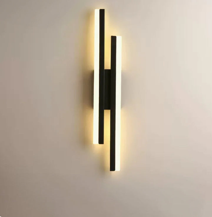 Moderne LED Vegglampe med Enkelt Design, Minimalistisk Vegglampe for Gang & Stue