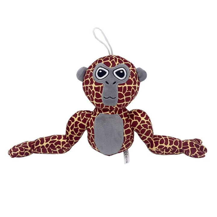Skanto | Fargerik Monkey Plush Figur