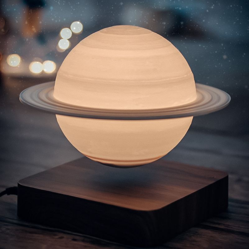 Leviterende Saturnuslampe Skanto