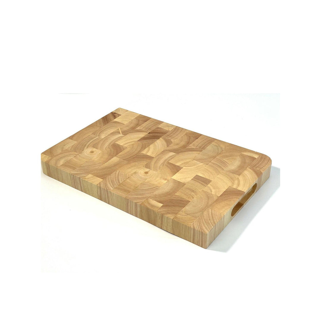 Skanto | CookCore Solid Wooden Cutting Board – Med juice groove og sklisikkert