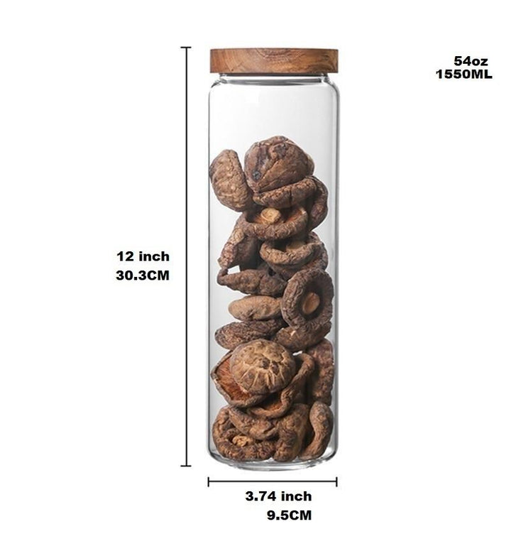 Lid Glass Storage Bottles | Skanto