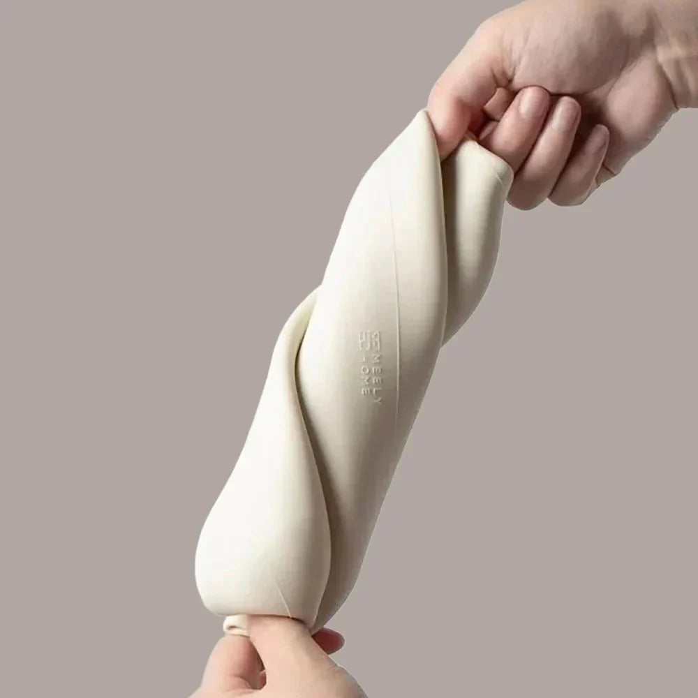 Skanto | Lys beige myk vevde boksdeksel