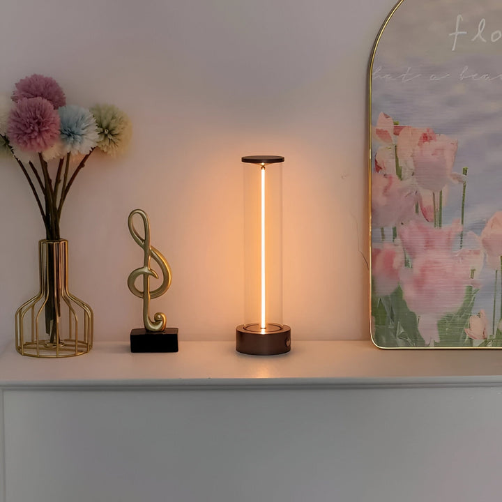 Skanto | Lys Sverd Bordlampe med Justerbar Lysstyrke – Kyra