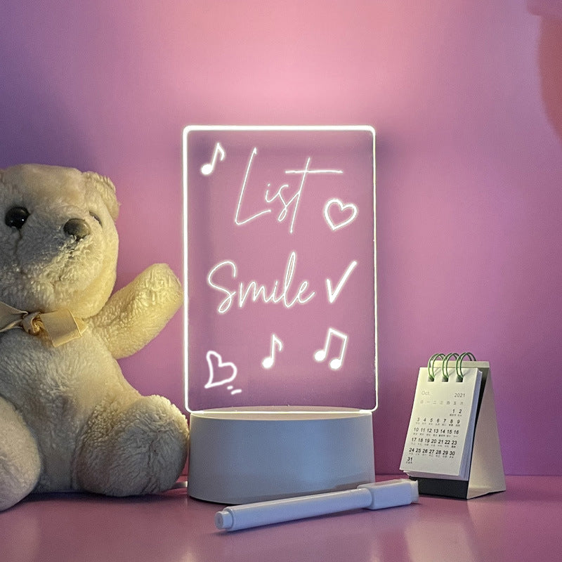 Skanto | LED Akryl Meldingsbrett Lys