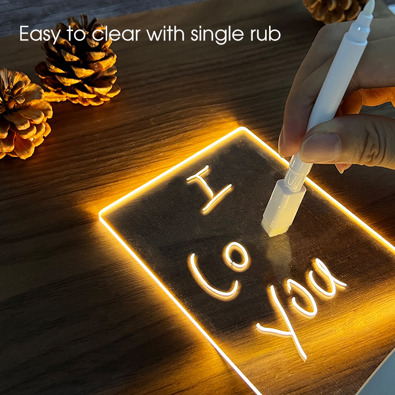 Skanto | LED Akryl Meldingsbrett Lys