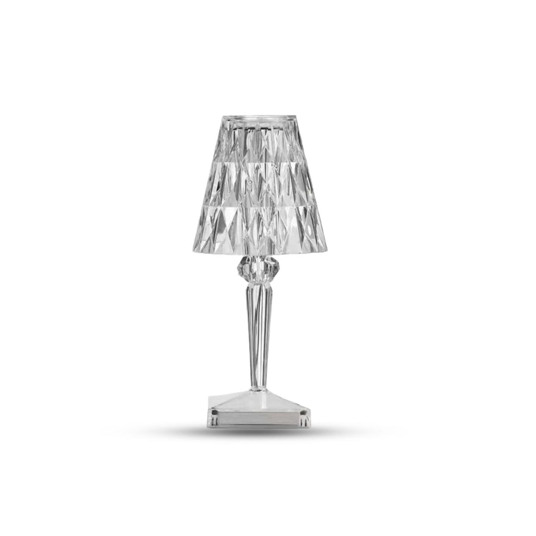 KristalGlow Touch Lampe - Elegant Bordlampe med Berøringssensor og USB | Skanto
