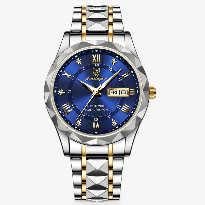 Herre Automatisk Klokke Klassisk Lærreim 40mm | Skanto