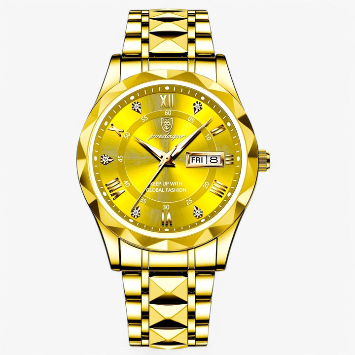 Herre Automatisk Klokke Klassisk Lærreim 40mm | Skanto