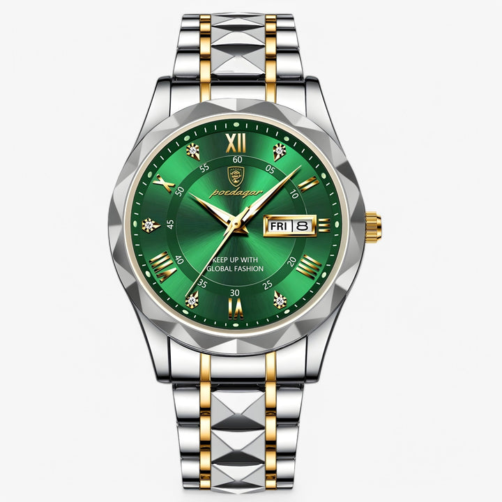 Herre Automatisk Klokke Klassisk Lærreim 40mm | Skanto