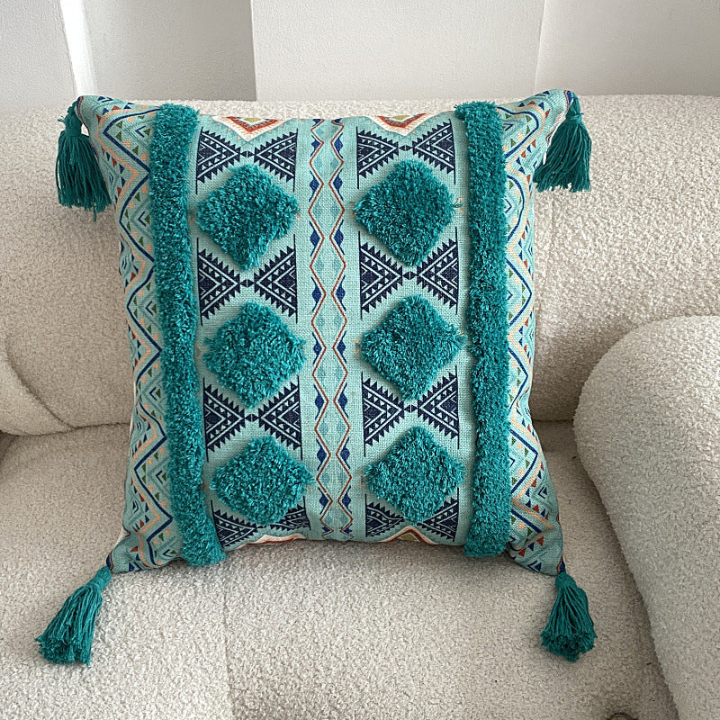 Boho fôret frynse kast puteomslag | Skanto