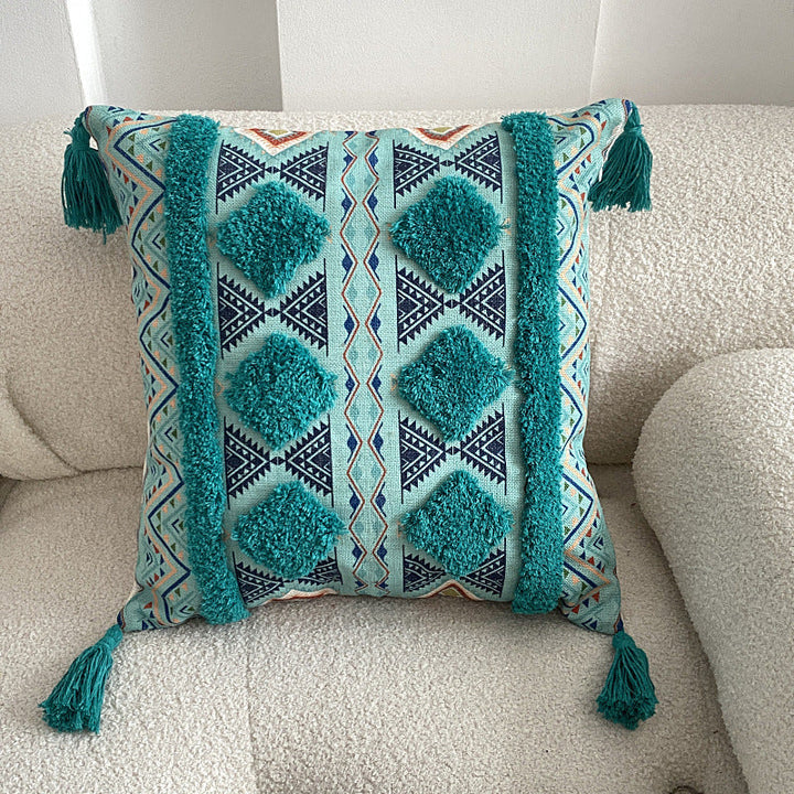 Boho fôret frynse kast puteomslag | Skanto