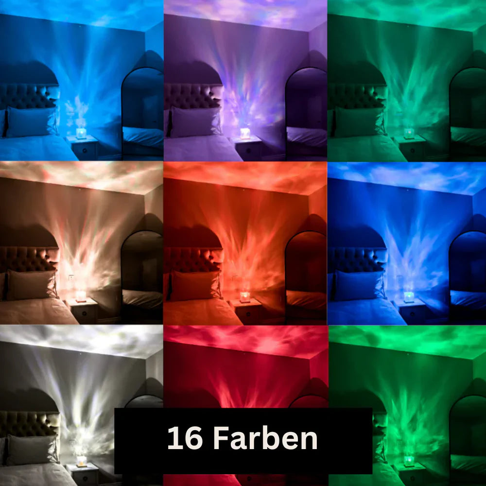 Northern Lights Lampe med 16 Farger - AuroraGlow | Skanto