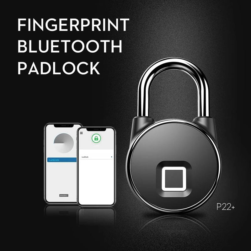 Skanto | Smart Fingeravtrykk Haspelås med Bluetooth-tilgang
