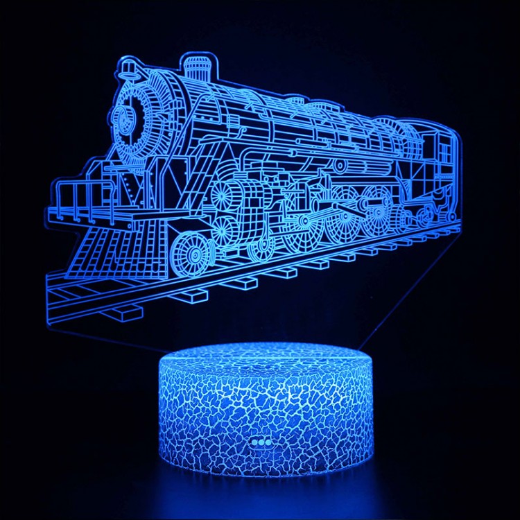 Skanto | 3D Lampe Lokomotiv Vintage