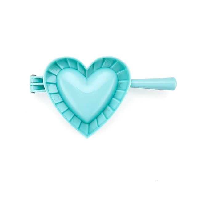 Love Shape Dumpling Mold Plastisk Mold Stor Kjøkken Tilbehør | Skanto