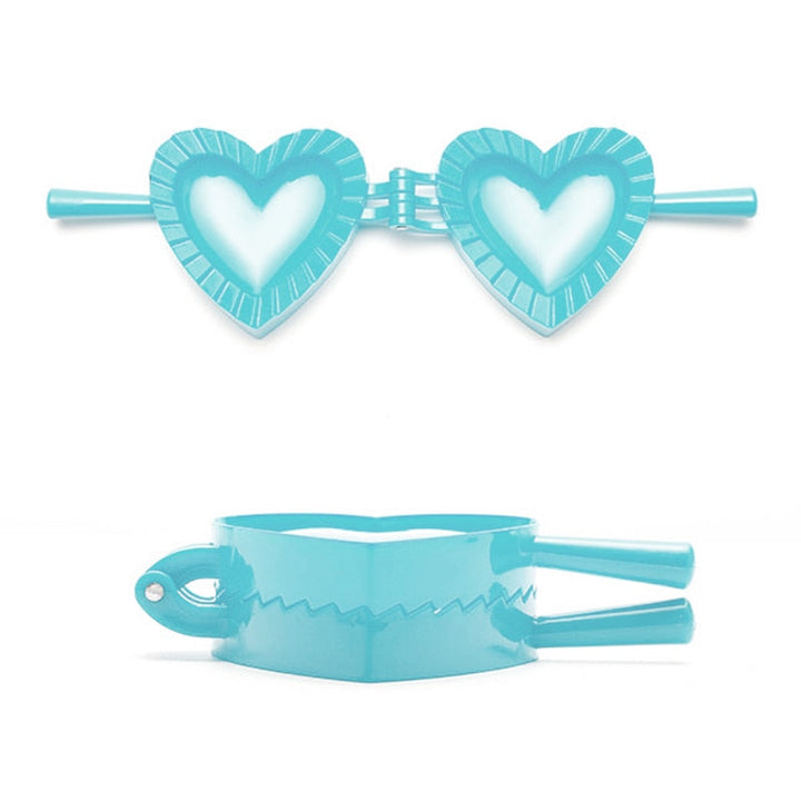 Love Shape Dumpling Mold Plastisk Mold Stor Kjøkkenutstyr | Skanto
