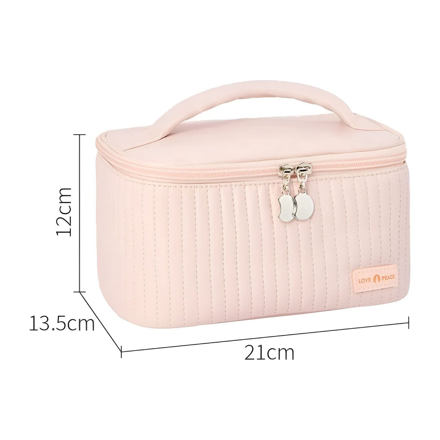 Norvo | Velaviva Kosmetikkveske Reise | Elegant & Vanntett | PU Skinn | God plass & Beskyttelse for Dine Skjønnhetsprodukter