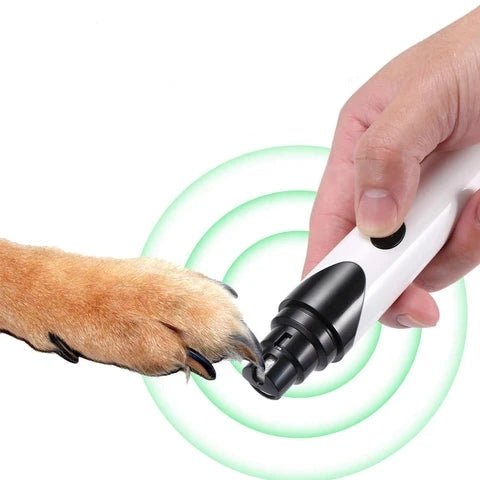 Skanto | LUCKYNAIL – Stille elektrisk kjæledyrklipper med USB oppladbart batteri