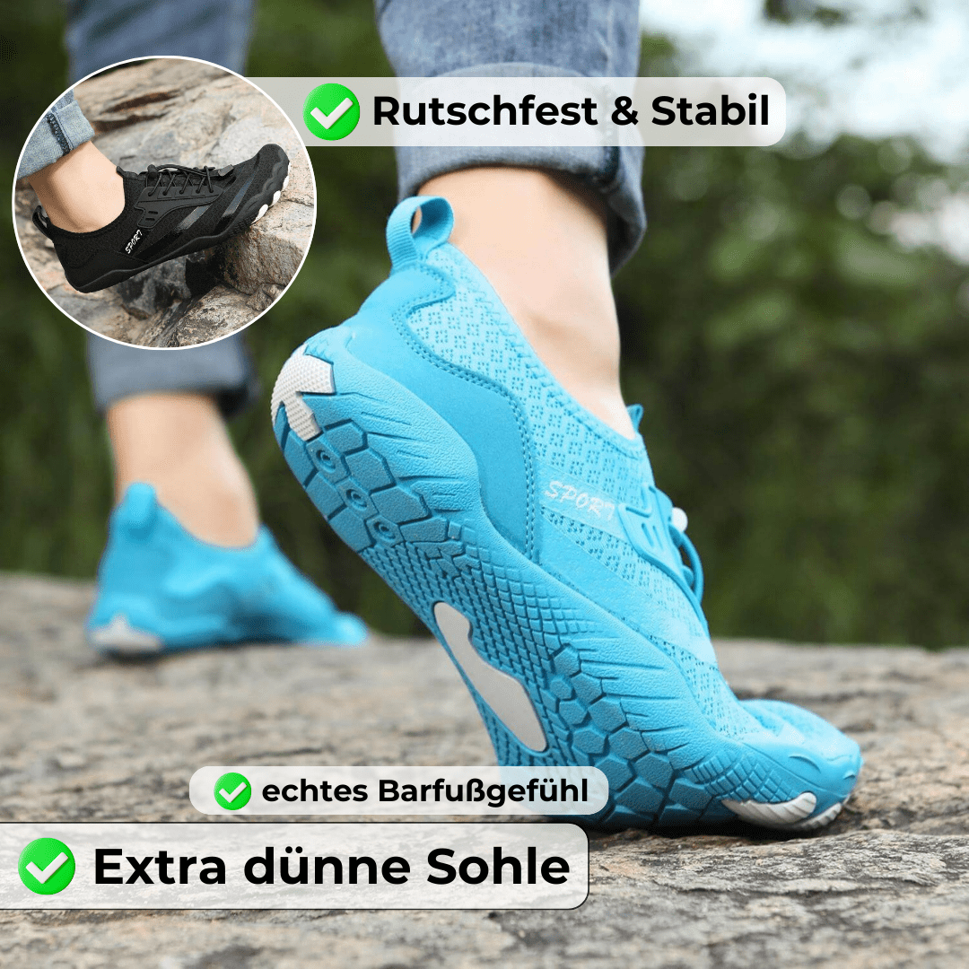 Skanto | LUFFEY FEEL PRO – Sunne Barefoot Sko for Komfort & Stabilitet