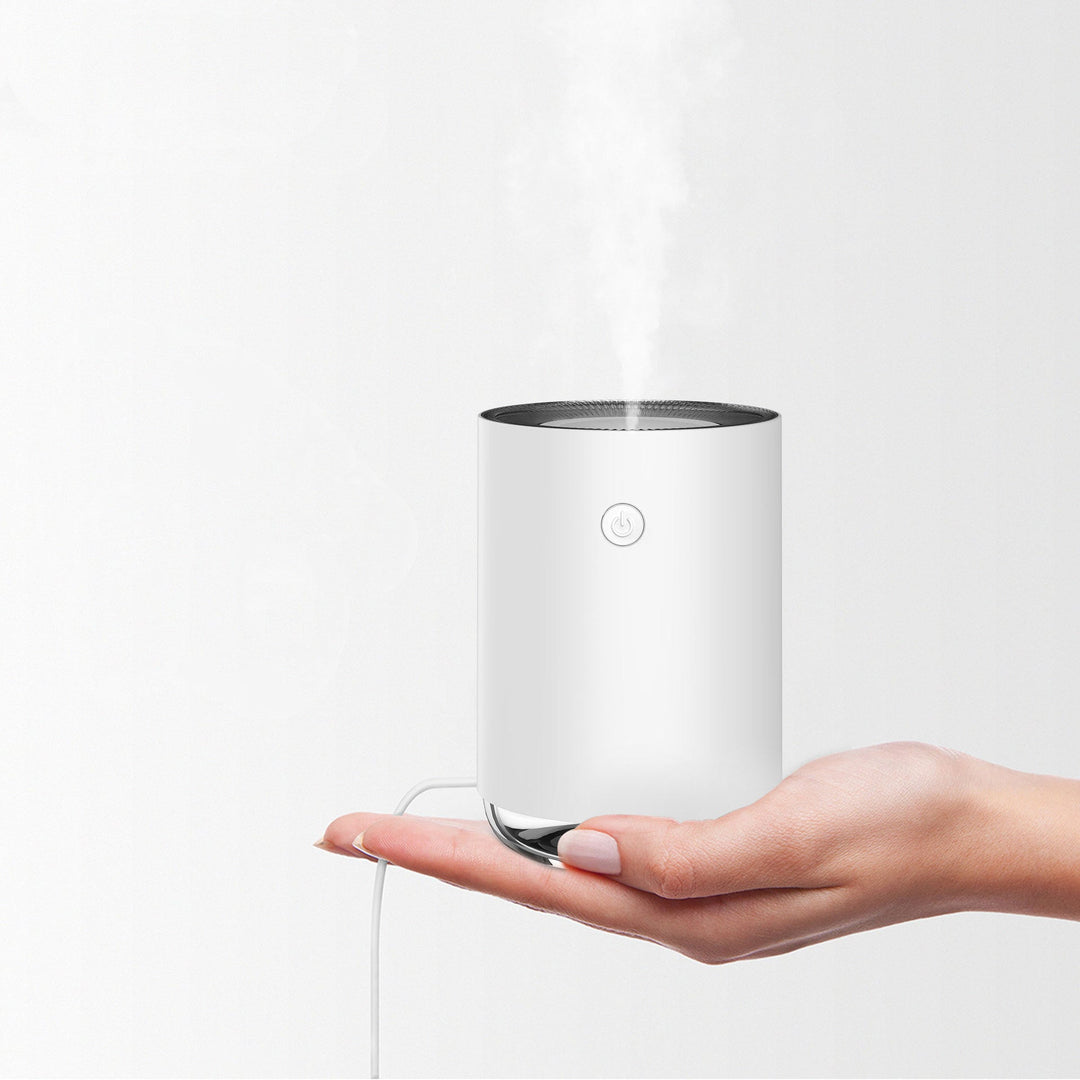 Skanto | MistFris Mini Luftfukter – Hviske-stille og USB-drevet (2W)