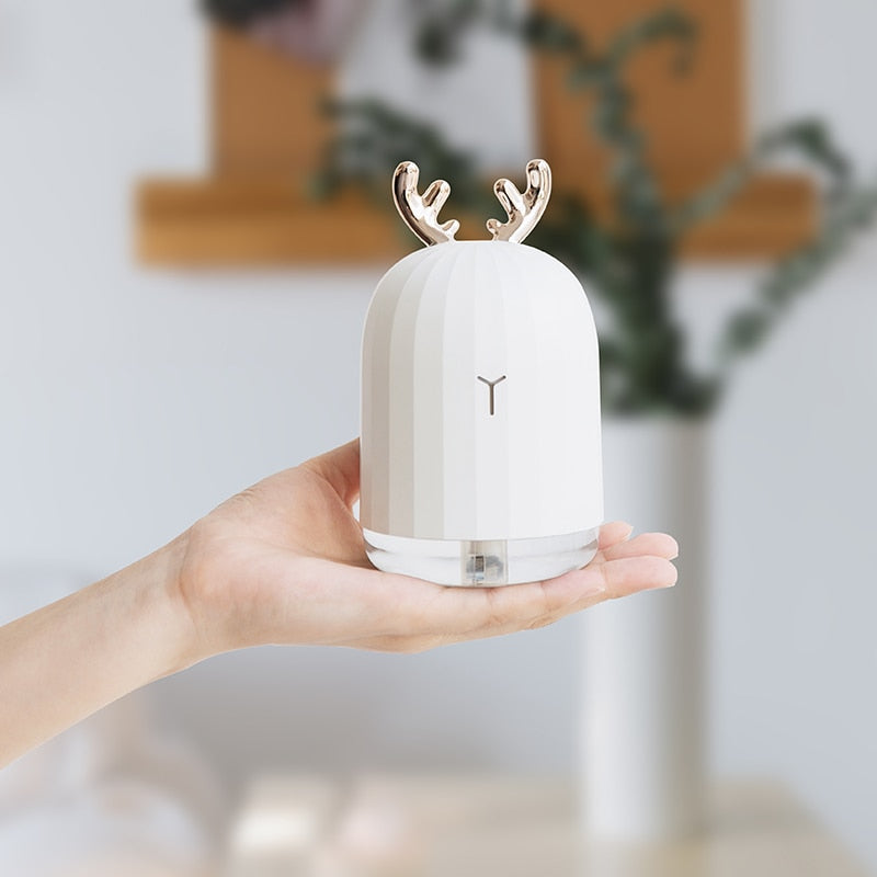 Skanto | BunnyAir Barne Luftfukter – Med Nattlys og LED Belysning