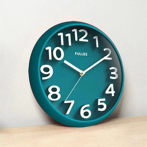 Skanto | Moderne Minimalistisk Stille Veggklokke 12 Tommer