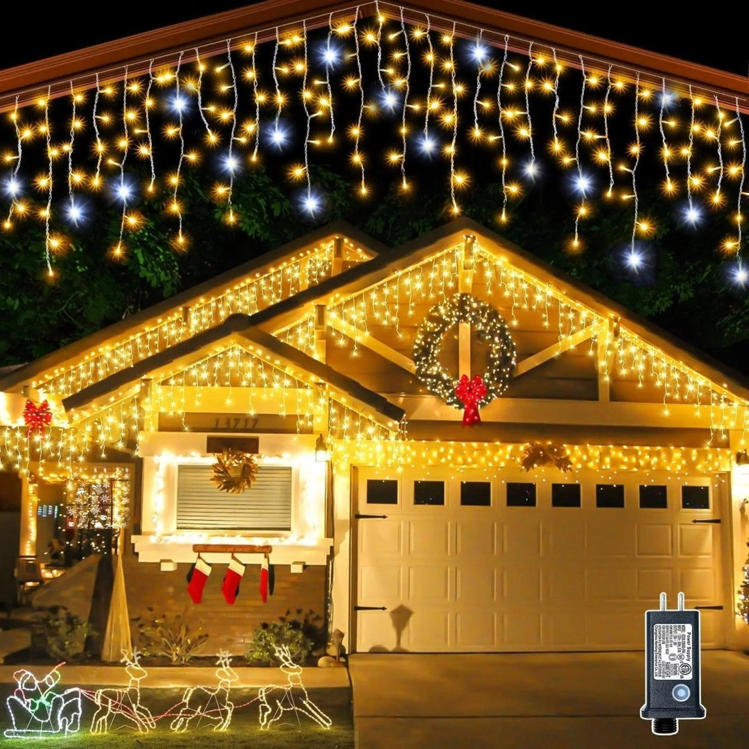 Skanto | LUMICURTAIN – LED Hagegardiner for Funklende Ute Stemning