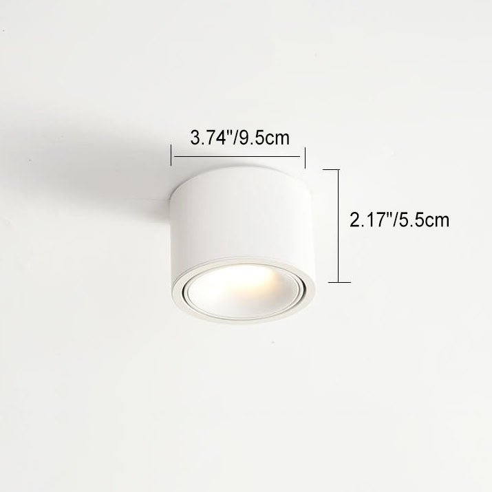 Skanto | LumiDisk – Moderne Minimalistisk LED Taklys for Fokuserende Belysning