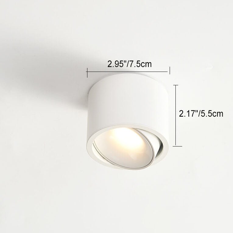 Skanto | LumiDisk – Moderne Minimalistisk LED Taklys for Fokuserende Belysning