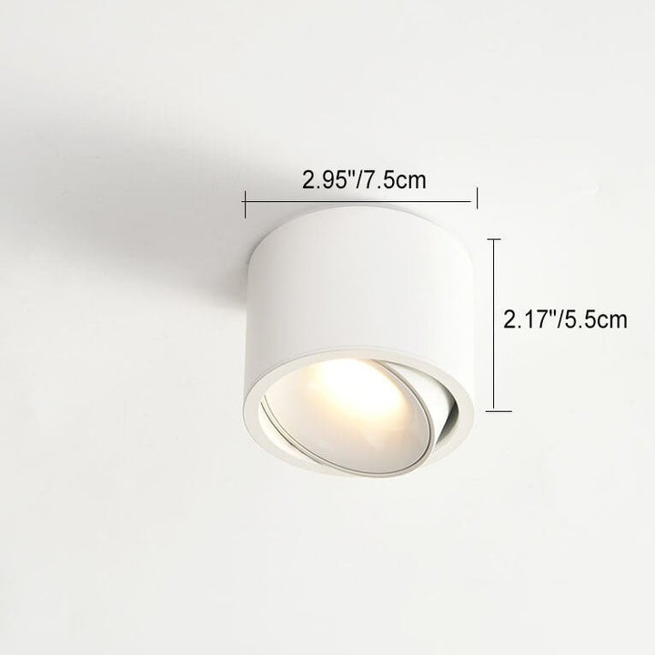 Skanto | LumiDisk – Moderne Minimalistisk LED Taklys for Fokuserende Belysning