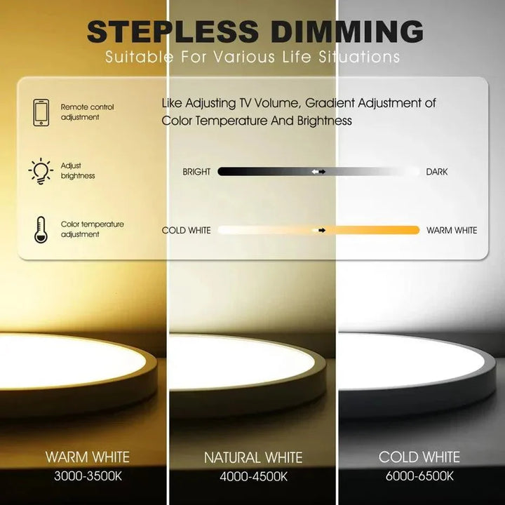Skanto | AuraRing - Moderne taklampe - Minimalistisk design - Belys elegant