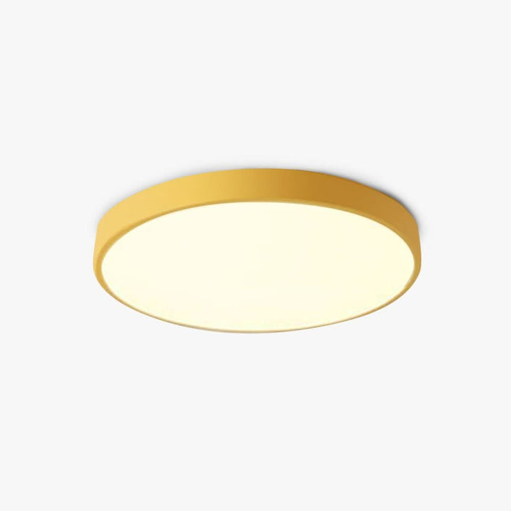 Rund LED Flush Taklampe | Skanto