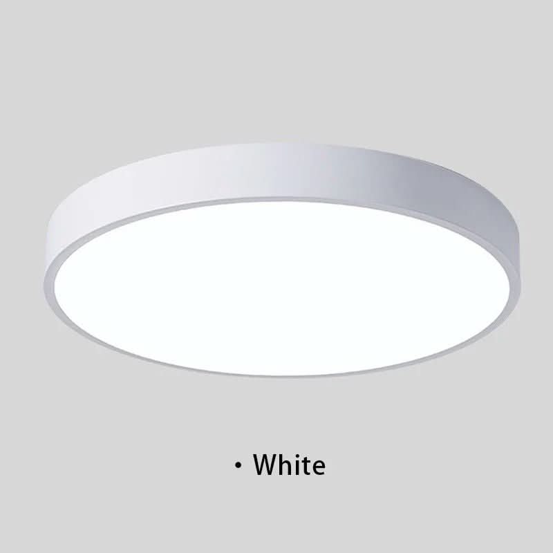 Rund LED Flush Taklampe | Skanto