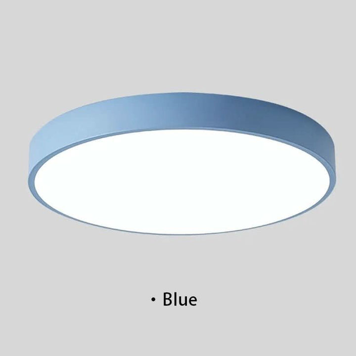 Rund LED Flush Taklampe | Skanto