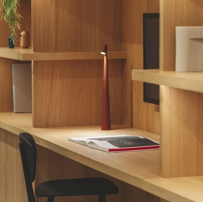 Norvo Nordic Design LED Bordlampe | Trådløs | Atmosfærelys & Leselampe | Hjemmedekorasjon
