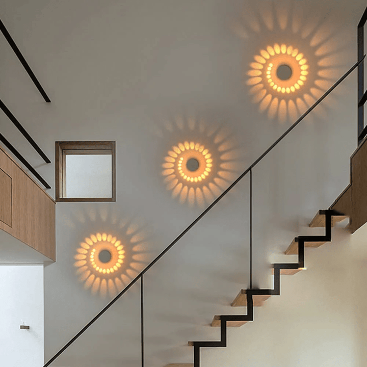 Skanto | Luminous Arc LED Gulvlampe – Moderne Ambient Belysning