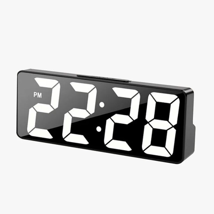 Skanto | LumiTime – LED Digital Vekkerklokke med Temperaturvisning