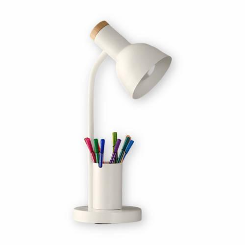 Skanto | LumoDesk – LED bordlampe med pennholder for organisering og belysning