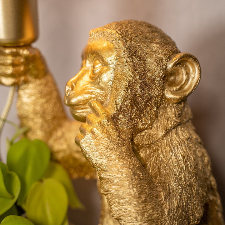 Skanto | Luxe GoldenChimp Bordlampe