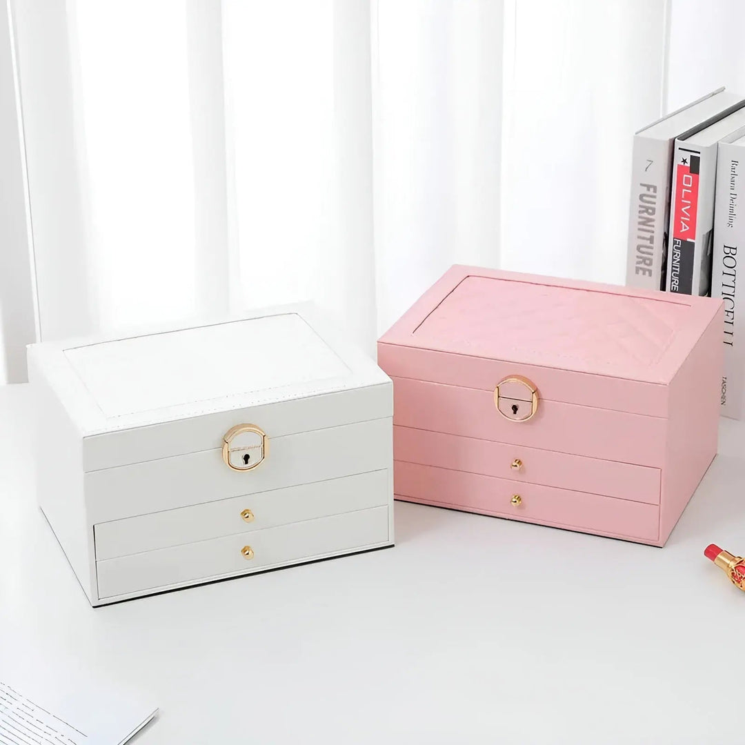 Skanto | Luksus Multi-Lags Smykkeboks - EleganceBox