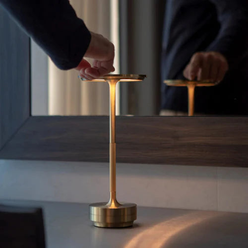 Skanto | Luksus Trådløs LED Bordlampe - Luna Glow