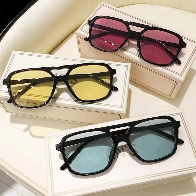 Skanto | LUXEGLAM SHADES – Retro Kattøye Solbriller med UV400 Beskyttelse