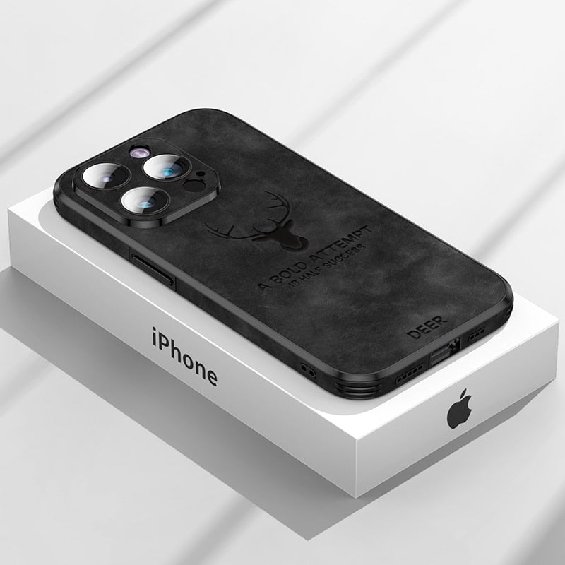 LUXIGUARD LEDER – Luksuriøs iPhone-hülle med beskyttelse
