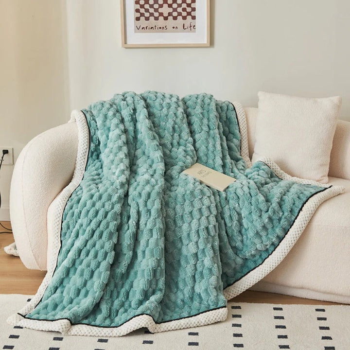 Skanto | Plysj Fleece Teppe Myk Kaste