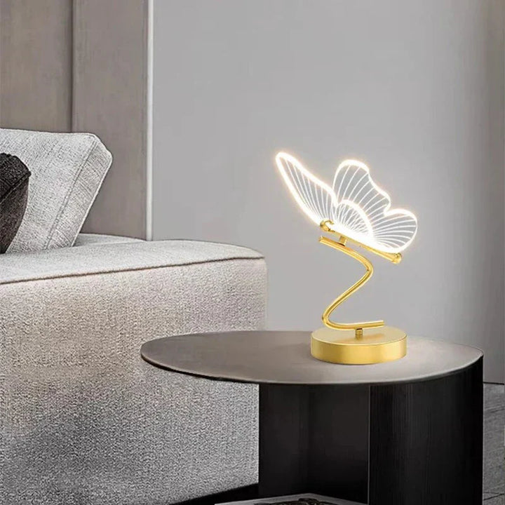Skanto | Luksus Sommerfugl LED Bordlampe - ButterflyLuxe