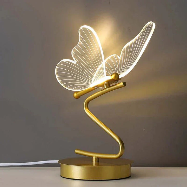 Skanto | Luksus Sommerfugl LED Bordlampe - ButterflyLuxe