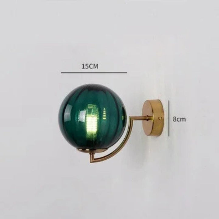 Skanto | Luksus Modern Vegglampe Laget av Glass - CrystalGlow