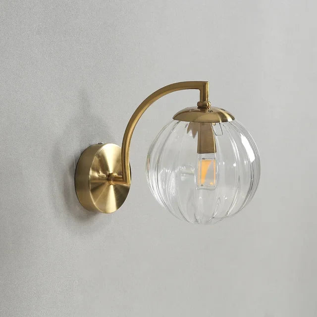 Skanto | Luksus Modern Vegglampe Laget av Glass - CrystalGlow